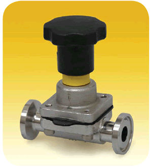 Válvula de membrana - BIOFLO® II - Top Line Process Equipment Company - con volante / de toma de muestras / para vapor