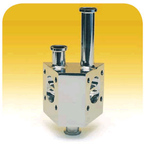 Válvula de membrana - TOP-FLO® - Top Line Process Equipment Company - desviadora / para alimentos líquidos y bebidas