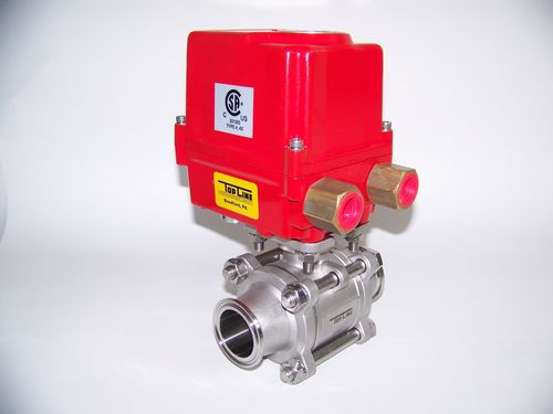 Actuador para válvula eléctrico - TOP-FLO® - Top Line Process Equipment Company - rotativo