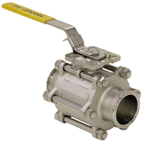 Válvula de bola - TOP-FLO® - Top Line Process Equipment Company - de palanca / de regulación / para alimentos líquidos y bebidas