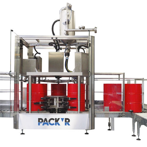 Llenadora taponadora automática - PULSA-D - PACK'R - para barriles / para la industria alimentaria