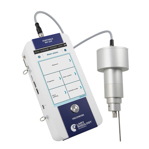 Viscosímetro rotativo - PORTABLE RM100 - LAMY RHEOLOGY - de laboratorio / para la industria agroalimentaria / para revestimientos