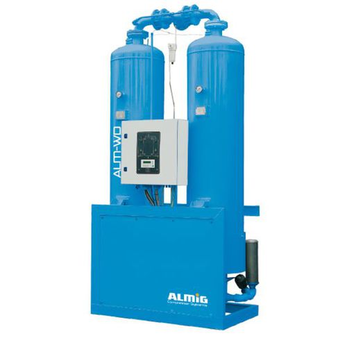 Secador de aire comprimido por adsorción regenerados por el calor de compresión - ALM-WD - ALMIG Kompressoren GmbH - monoetapa