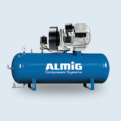 Compresor de pistón - A & A-O series - ALMIG Kompressoren GmbH - de aire / eléctrico / estacionario