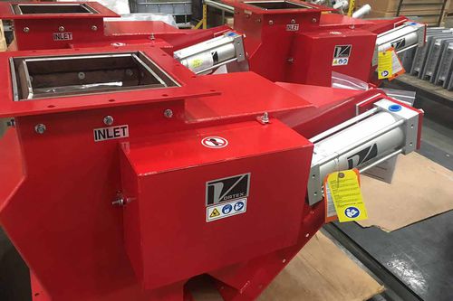 Válvula desviadora para cargas pesadas - BDXX - Vortex Global - para materiales secos a grane / de gravedad