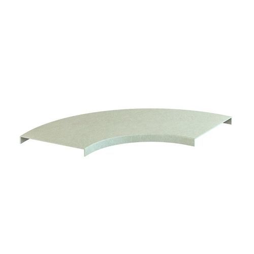 Tapa para canaleta de cables - KKBD series - Ebo Systems SAS - de poliéster reforzado con fibras de vidrio / PRV / para codo de camino de cables