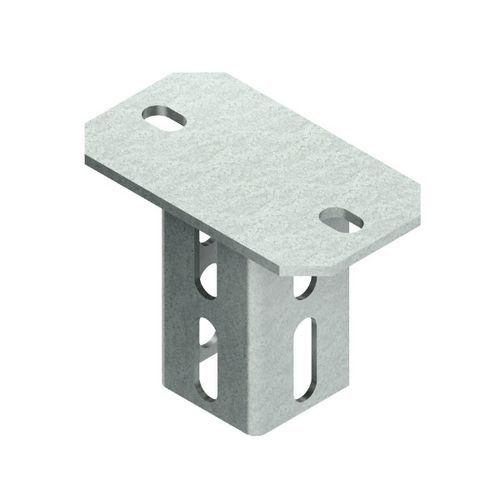 Placa de montaje de acero inoxidable - KU 5050 E5 - Ebo Systems SAS - para ensamblaje de perfiles