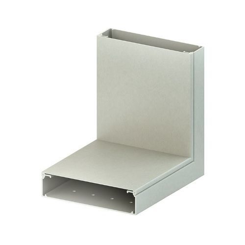 Racor de canaleta rígido - LFGIC series - Ebo Systems SAS - con salida de cable / acodado / codo de 90º