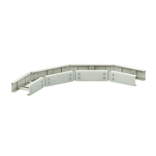 Fijación para bandeja de escalera codo de 90º - ULLBG series - Ebo Systems SAS - de codo / de poliéster reforzado con fibras de vidrio / PRV