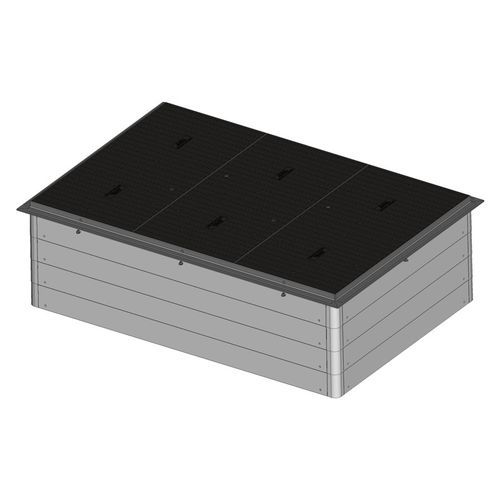 Caja de conexiones subterránea - CT S4 series - Ebo Systems SAS - de acero / GRP / para cable