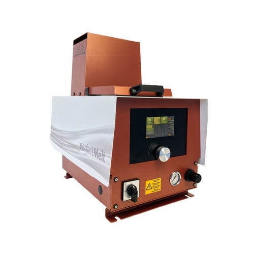 Máquina de fusión de cola hot-melt - perfectMelt SE - UES AG - con bomba a pistón