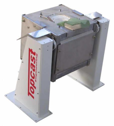 Horno basculante - TMF-R series - TOPCAST - de mufla / de fusión / de inducción