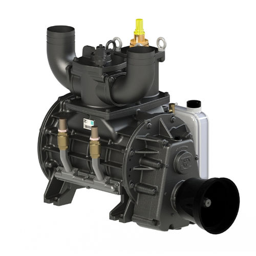 Bomba de vacío de paletas - BALLAST 16000 - BATTIONI PAGANI POMPE - lubricada / monoetapa / refrigerada por aire