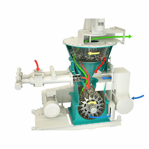 Molino para pulverulentos - TurboGrinder - Maschinenfabrik Gustav Eirich GmbH & Co. KG - de impacto / horizontal / para trituración en seco