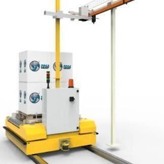 Sistema de transferencia para transportador - Tosa - para palés / para máquina transfer / con paleta