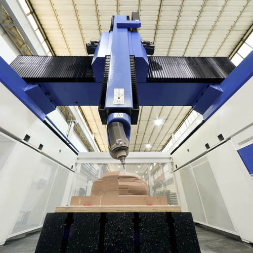 Centro de mecanizado CNC con 5 ejes - LABORWIND - COMI GROUP - vertical / para compuestos / para madera