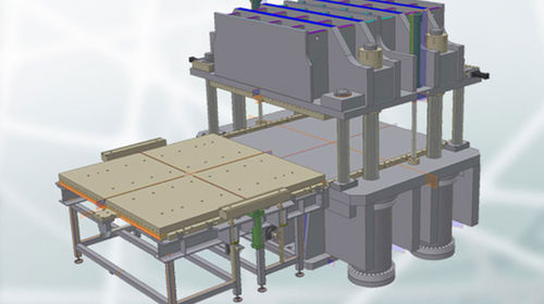 Prensa hidráulica - Carbontech - COMI GROUP - de compresión / de producción / para materiales compuestos