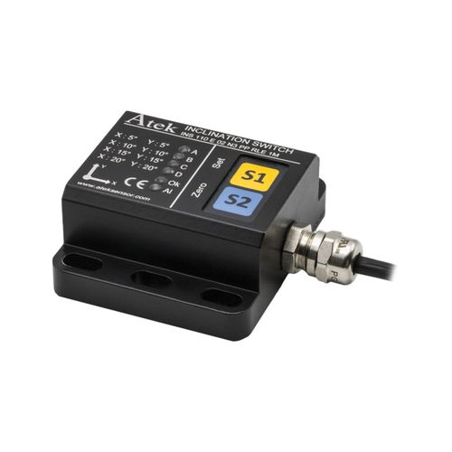 Inclinómetro XY - INS 110 - ATEK SENSOR TECHNOLOGIE - digital / ajustable / IP67