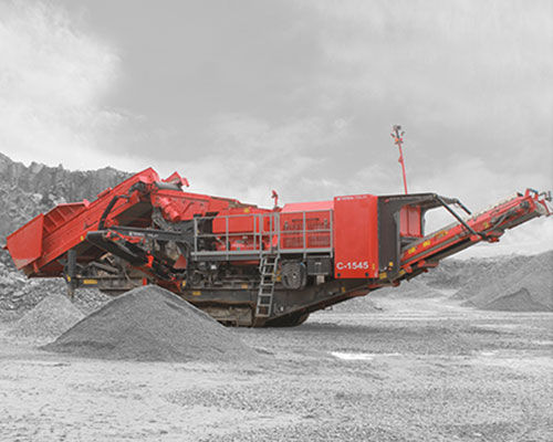 Machacadora de cono - C-1545P - TEREX Mobile Processing Equipment - móvil / compacta / fina