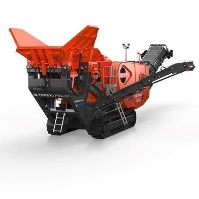 Machacadora de mandíbula - J-1280 - TEREX Mobile Processing Equipment - móvil / alta capacidad / eléctrica