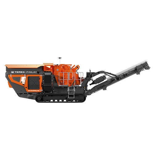 Machacadora de impacto - IC-100 - TEREX Mobile Processing Equipment - móvil / con eje horizontal / compacta