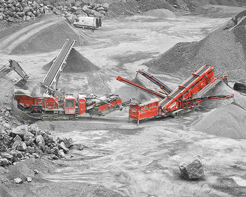Criba de cribado en seco - 696 3-Deck - TEREX Mobile Processing Equipment - para obra de construcción / para minas / para madera