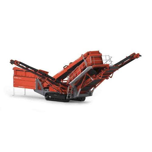 Criba para obra de construcción - 684 2-Deck - TEREX Mobile Processing Equipment - para productos a granel / 2 fracciones / de dos mallas