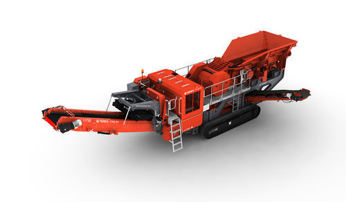 Machacadora de mandíbula - J-1175 - TEREX Mobile Processing Equipment - móvil / con motor diésel / para material mineral
