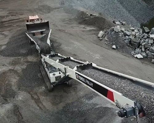Alimentador de banda - TF-75L - TEREX Mobile Processing Equipment - giratorio / para granel / para tolva