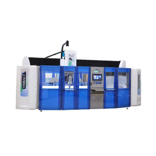 Centro de mecanizado CNC 5 ejes - T952 - THIBAUT - vertical / para piedra / tipo puente