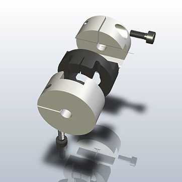 Acoplamiento de enlace elastómero - KSK BB - VMA Antriebstechnik GmbH - Oldham / con clamp / para transportador