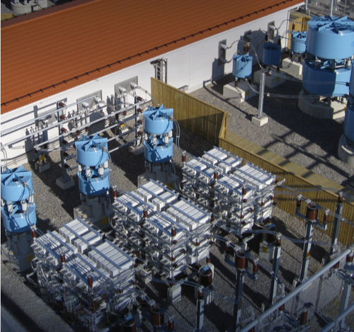 Compensador estático de energía reactiva - GE Grid Solutions - automático