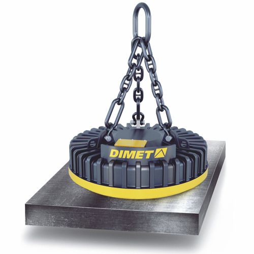 Electroimán de elevación con conmutación eléctrica - EMG SLAB-Т SERIES - DIMET GmbH - de manipulación