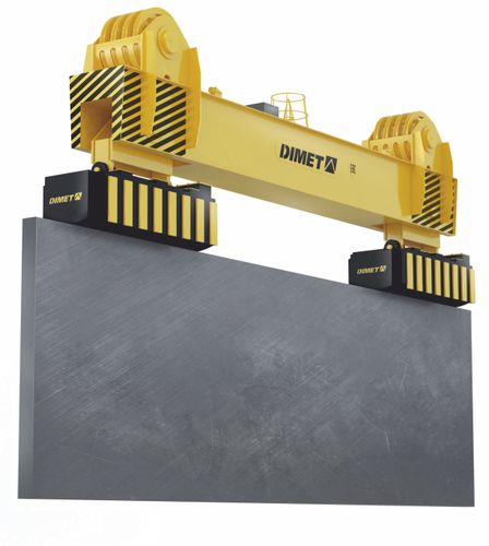 Balancín de elevación electromagnético - DIMET GmbH - para la industria / para el sector de la construcción / para productos largos