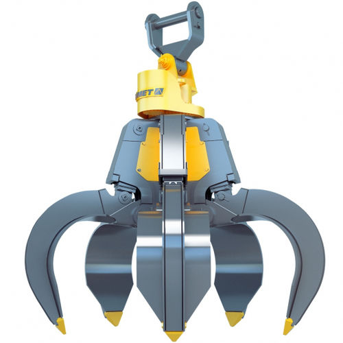 Pulpo orange peel - DS series - DIMET GmbH - hidráulico / para chatarra / para la recogida de residuos