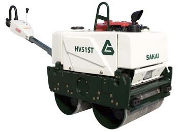 Compactador dúplex - 620 kg (1 365 lbs) | HV51ST - SAKAI HEAVY INDUSTRIES - manual