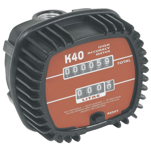 Contador / caudalímetro de engranaje - K40 - Pompes Japy - para aceite / ATEX / con contador