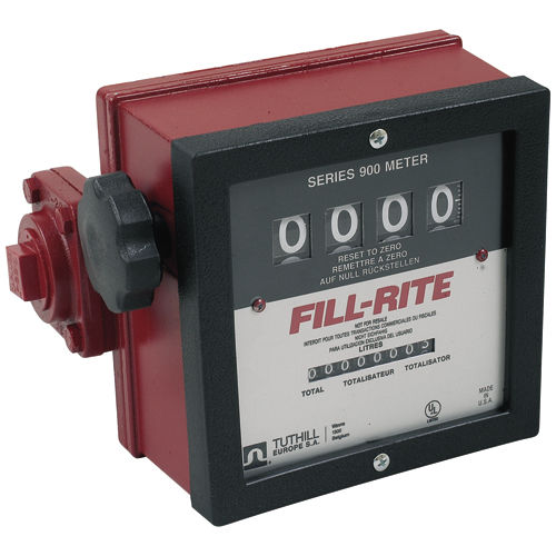 Contador / caudalímetro con disco variable - KF series - Pompes Japy - gasoil / ATEX / con contador