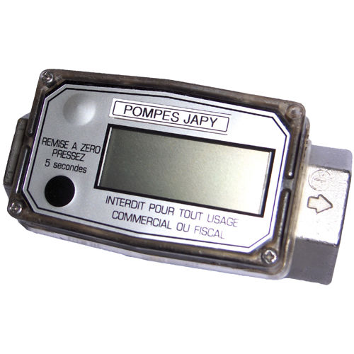 Contador / caudalímetro de turbina - K series - Pompes Japy - gasoil / con brida / de aluminio