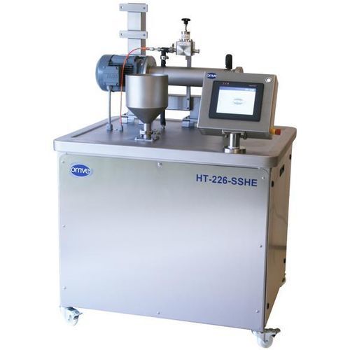 Intercambiador de calor de superficie rasqueteada - HT226 - OMVE Lab & Pilot Equipment - líquido-líquido / a medida / de alta presión