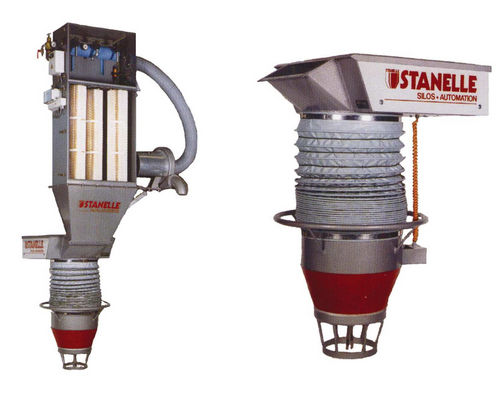 Conducto de carga cisterna - ø 220 mm | QUADRO - Stanelle Silos + Automation GmbH - para camión / telescópico