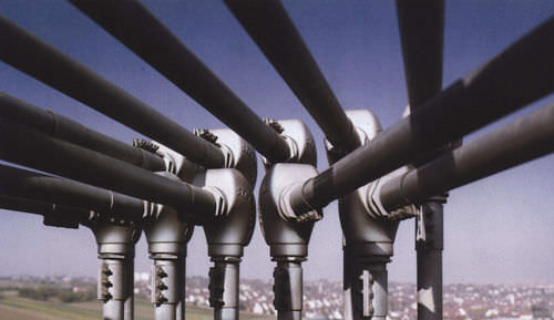Codo para cañería de acero inoxidable - FLOW-BOW - Stanelle Silos + Automation GmbH - para transporte neumático / antiabrasiones