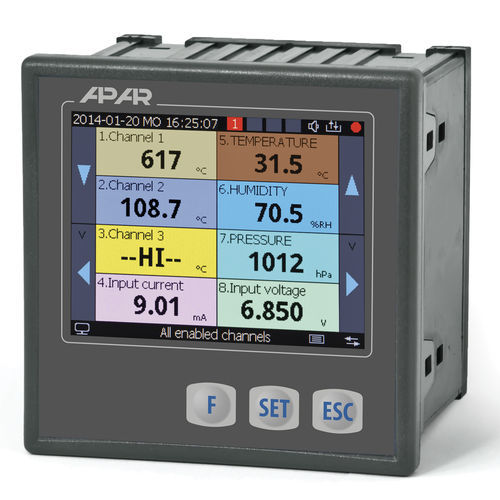 Registrador de datos multicanales - AR207 - APLISENS S.A. - de presión / de humedad / universal