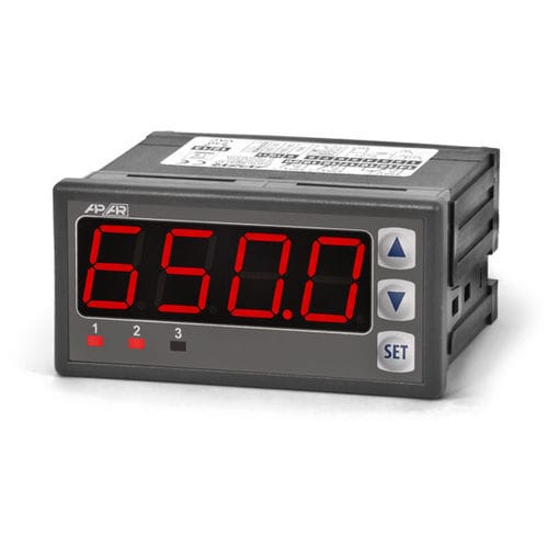 Controlador de temperatura con pantalla LED - AR650 - APLISENS S.A. - PID / programable / IP65