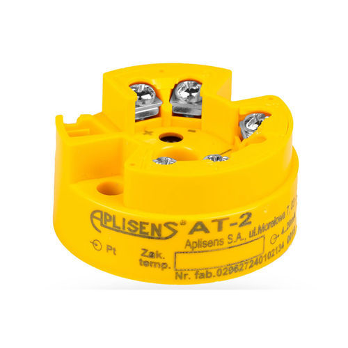 Transmisor de temperatura en cabeza de sonda - AT-2 - APLISENS S.A. - Pt100 / 4-20 mA / programable