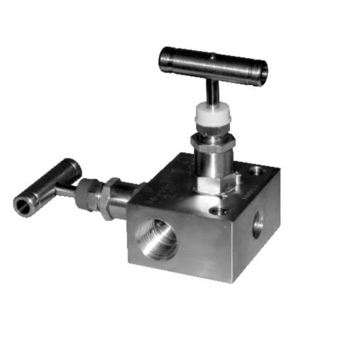 Manifold de 2 vías - VM2 series - APLISENS S.A. - de acero inoxidable