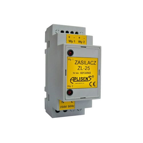 Alimentación eléctrica en riel DIN - ZL-25-01 - APLISENS S.A. - AC/DC / conmutada / con protección contra cortocircuitos