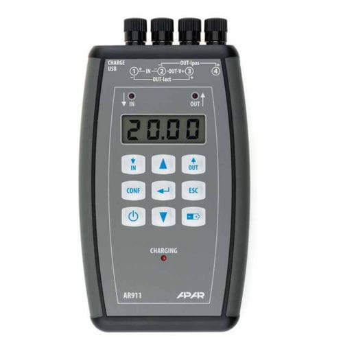 Instrumento de medida de tensión - AR911 - APLISENS S.A. - de corriente / electrónico / portátil de mano