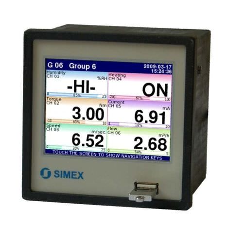 Registrador de datos de temperatura - PMS-110R, PMS-111R - APLISENS S.A. - USB / con pantalla / multicanales