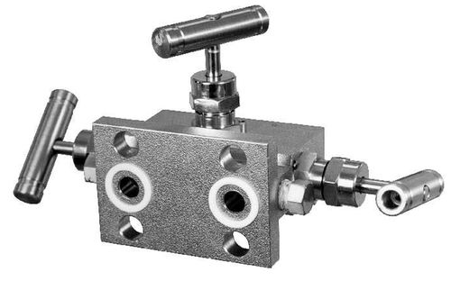 Manifold de 3 vías - VM-3, VM-5 - APLISENS S.A. - de acero inoxidable